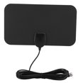 thumbnail image 2 of Light Weight Compact Structure Black With Back Sticking Design Television Antenna HD TV Digital Antenna Support 1080p High Definition Mode, 2 of 8