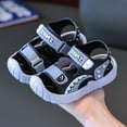 thumbnail image 2 of Gubotare Walking Shoes for Babies Boys Girls Sandals Breathable Baby Summer Outdoor Casual Beach Shoes Size 6 (Grey,Toddler 6), 2 of 5