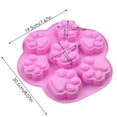thumbnail image 3 of Paw Print Silicone Mold Set - Pet-Shaped Ice Cube & Chocolate Tray for DIY Soap, Candles & Baking - Non-Stick Easy Release Design, 3 of 7