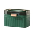 thumbnail image 3 of Milaget Family First Aid Box Household Storage Case for Arts Crafts Travel Workplace S Dark Green, 3 of 9