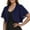 Navy, variant on Timegard Jackets for Women Chiffon Ruffle Cropped Open Front Casual Lightweight Jackets Under Dress