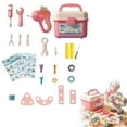 thumbnail image 2 of Kids Tool Set Toys for Ages 3-7 – Construction Building Kit with Electric Drill, Screwdriver, Engineering Playset, Portable Toolbox for Boys & Girls, STEM Learning Gift for Preschoolers, 2 of 9