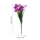 thumbnail image 5 of 4 unids hermosas flores violetas violetas artificiales violetas artificiales decoraciones de arreglos de flores, 5 of 5