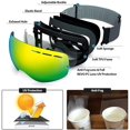 thumbnail image 2 of Ski Snowboard Goggles UV400Dual-Layer Lens Detachable Ski Goggles, 2 of 7