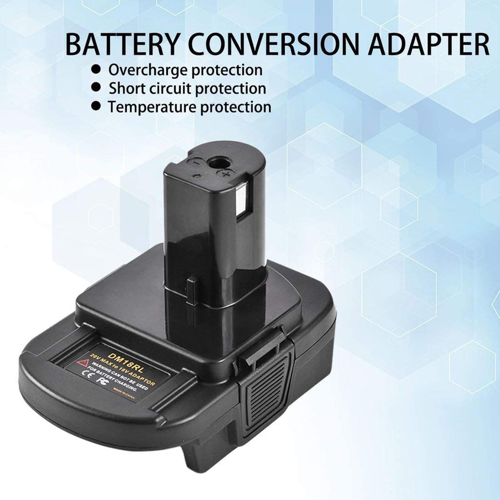 Milwaukee To Ryobi Battery Adapter ZLWAWAOL DM18RL Battery Adapter