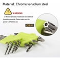 thumbnail image 3 of Llaves Torx Angulares, Kit de Llaves Allen Torx de 8 Piezas, Destornillador Estrella T5 T6 T7 T8 T9 T10 T15 T20, Juegos de Llaves Herramientas Manuales Llaves Hexagonales Torx, 3 of 5