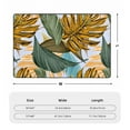 thumbnail image 4 of XMXT Non-Slip Area Rug, Yellow Tropical Jungle Print Polyester Rugs for Living Room, 72 x 48 inches Multicolor, 4 of 9