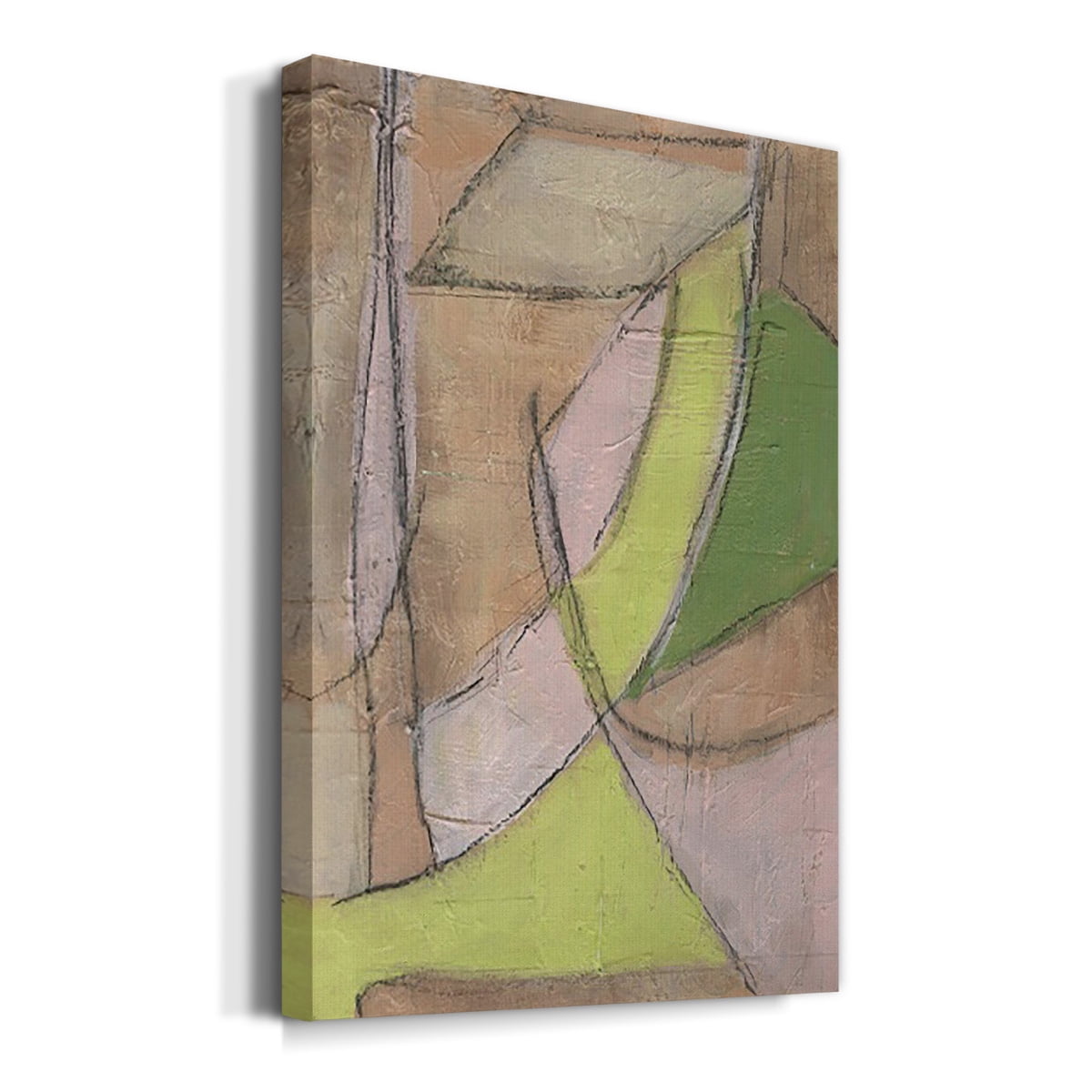 Many Layers II Premium Gallery Wrapped Canvas - Ready to Hang