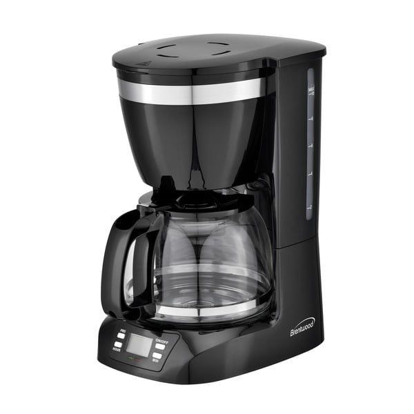 Brentwood Appliances 10 Cup Digital Coffee Maker Black Walmart Com Walmart Com