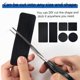 thumbnail image 4 of BTideas Gancho y Cinta Loop, 40 Pares de Cinta Resistente de Doble Cara de 1 X 4 Pulgadas para el Hogar y la Oficina, Negro, 4 of 8