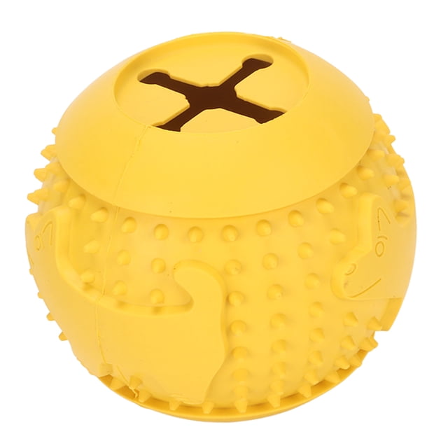 Juguete para masticar para perros, pelota de juguete para perros, juguete para mascotas, bola de comida para fugas de perros, solución innovadora