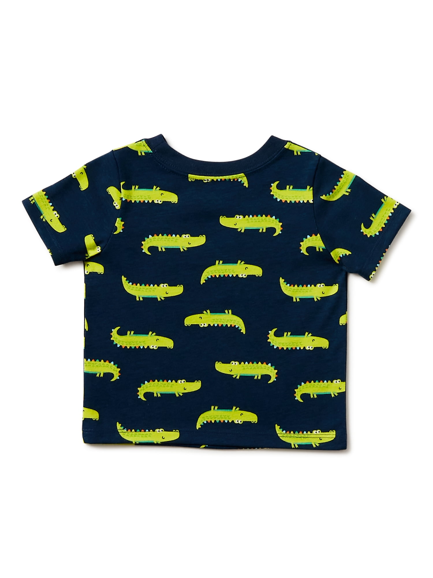 Garanimals Baby Boys' Alligator Print Short Sleeve Tee