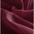 thumbnail image 4 of THD Serenity Sheer Voile Window Treatment Rod Pocket Curtain Panels - Curtains for Living Room - Set of 2 (Burgundy, 54 W x 84 L), 4 of 6