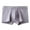 Grey, variant on Mens Ultra Soft and Comfortable Cotton Briefs Seamless Traceless Trunks Athletic Workout Underwear for Youth