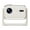 Off-White, variant on Aurzen Smart Projector with Official Google TV, 4K Supported Portable Projector with WiFi and Bluetooth, 20W Speakers DoIby Audio, Real-Time Focus, 500 ANSI Lumens, Black