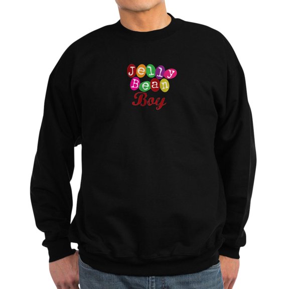 CafePress - Jelly Bean Boy Sweatshirt (Dark) - Classic Crew Neck Sweatshirt
