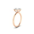 thumbnail image 3 of Forever Jewels 2.50 Ct Oval Cut Moissanite Women Solitaire Engagement Ring 14K Rose Gold Plated, 3 of 4