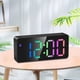 thumbnail image 4 of Despertador digital Dimmer LED Reloj espejado para adolescentes Negro Colco Despertador digital, 4 of 8