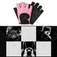 thumbnail image 3 of Guantes de fitness Guantes de entrenamiento para hombres y mujeres Guantes de ejercicio para levantamiento de pesas Entrenamiento de ciclismo Medio dedo Rosa M, 3 of 10