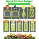 thumbnail image 3 of Cortador de verduras S, Crday, 10 hojas, cebolla, rebanar, cortar en cubitos, rallar, picar huevo, 3 of 5
