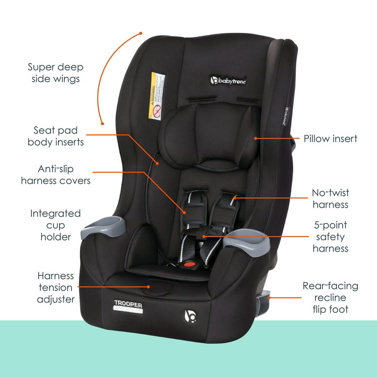 NextFit Car Seat CupFolder - Dark Grey