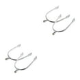 thumbnail image 4 of Destyer Cheval en Alliage de Zinc Élégant Haute Performance pour Équitation pour Hommes Argent 2Ensemble, 4 of 6