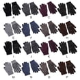 thumbnail image 3 of Sonducket Guantes de punto Invierno Mujer Hombre Calentamiento de manos Cubierta Accesorio de ropa Pantalla táctil Punto Guante de dedos completos Tipo 1 guantes y mitones tipo 9 Sonducket AP010237-09, 3 of 6