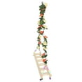 thumbnail image 4 of Large Parrots Swing,Natural Wooden Swing Ladder Chicken Swing Pet Parrots Ladder Swing Optimized for Excellence, 4 of 14