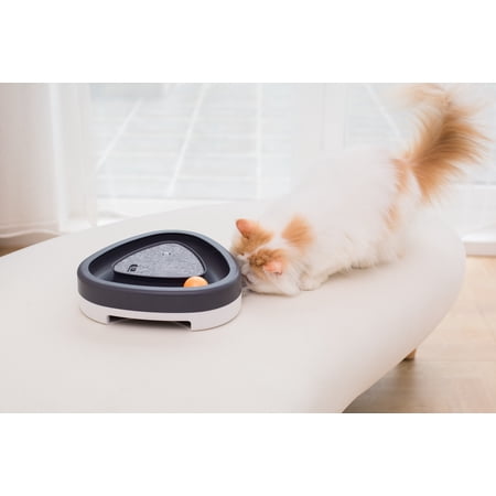 Instachew Sneak Attack Electronic Cat Feather Toy