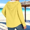 thumbnail image 4 of Tauxra Long Sleeve Tops for Women, Casual Pullover with Hood and Detail, Lightweight Knit Shirt for Spring and Summer, 4 of 7