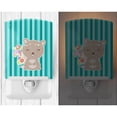 thumbnail image 2 of Caroline's Treasures BB6936CNL Flowered Squirrel Ceramic Night Light, 6x4x3", multicolor, 2 of 2