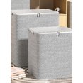 thumbnail image 2 of Organizadores Armario Hugtrwg Caja Almacenamiento Plegables 4 Paquetes 30L 35*25*20cm 110L 48*44*48cm 150L 56*45*56cm 220L 50*61*71cm, 2 of 9