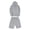 Grey, variant on Clothing A Shirts,Clothing 2025 Men's Suits Mens Fashion Casual Color Matching Two Piece Hooded Pocket Lace Up Pullover Sweater Pants Set