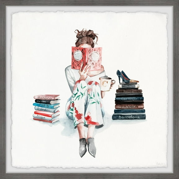 Parvez Taj Heels & Fashion Book Framed Wall Art