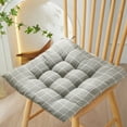 thumbnail image 5 of IMossad Chair Cushions for Indoor Dining Kitchen Chairs Tufted Seat Cushions with Ties Soft Washable Pads for Home Furniture, 5 of 6