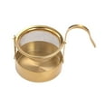 thumbnail image 2 of bedienty Rotating Portable Sturdy Rotatable Tea Strainer Hotel Office Gold Room Living for Gold, 2 of 2