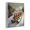 thumbnail image 2 of Stupell Industries Rustic Lodge Gingerbread Snow Day Sledding Gray Framed Giclee Art, 24 x 30, by Arlington Prints, 2 of 8
