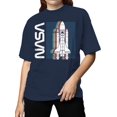 thumbnail image 2 of Officially Licensed Nasa Retro Space Shuttle Women's T-shirt, 2 of 3