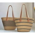 thumbnail image 5 of YongQiang Women's Straw Woven Hobo Bag Pure Summer Beach Handmade Totes Fashion Top Handle Bag Large Capacity Basket Style Handbag, 5 of 5