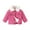 Hot Pink, variant on Mercatoo Baby Boys Girls Corduroy Jacket Kids Toddler 𝐒𝐡erpa Lined Top Lapel Button Down Thicked Warm Coat Winter Outerwear