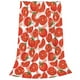 thumbnail image 2 of Balery Tomatoes Manta de Felpa Suave y Acogedora – Cobija de Franela Aterciopelada para Cama, Lavable y Cálida para Sofá, Mascotas, Transpirable-50"x40", 2 of 7