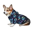 thumbnail image 7 of Gaeub Blue Butterfly Dog Hoodie Sweatshirts Warm Dog Clothes for Small Dogs,Puppy and Cat Costume-Medium, 7 of 7