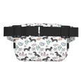 thumbnail image 3 of Balery Dachshund Dog Puppy Mochila Cinturón para Mujeres y Hombres, Bolsa de Cintura Impermeable de Doble Capa con Correa, 3 of 9