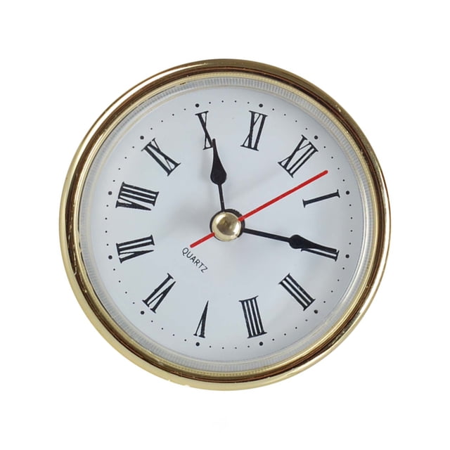 Billuyoard Práctico ángulo de clip: cabeza de reloj integrada para una fácil instalación en cualquier espacio, cabeza de reloj artesanal, oro Type3 NO3