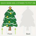 thumbnail image 4 of 8pcs Christmas Yard Signs For Outdoor Decorations, Xmas Outdoor Lawn Yard Signs With Stakes For Christmas Party Decorations, 4 of 7