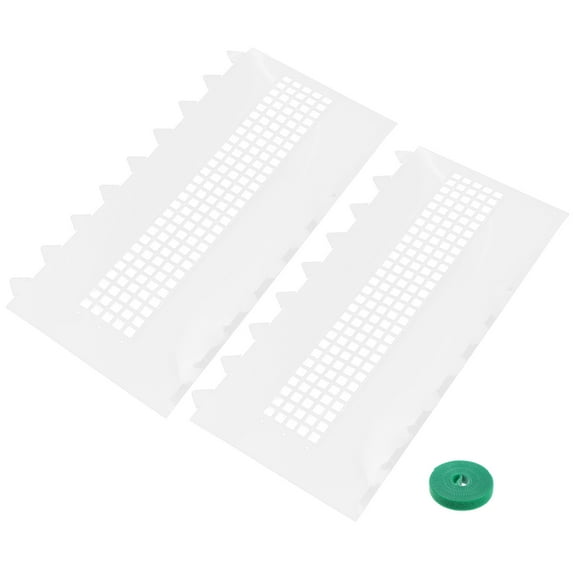 yihongmu Moss Pole Kit Plastic Poles for Climbing Plants Transparent