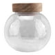 thumbnail image 1 of 1 tarro de cristal con tapa de madera japonesa, contenedor de grano, contenedor sellado (200ml) HOMEMAXS 8210626-MX, 1 of 6