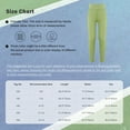 thumbnail image 5 of Yartina Kids Girls Stretch Solid Color High Waist Gym Yoga Leggings Sports Tights Athletic Pants with Black 140, 5 of 5