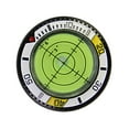 thumbnail image 4 of LOVIVER Golf Ball Marker Ball Position Marker Round Bubble Level Golf Putting Green Read Yellow White, 4 of 8