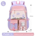 thumbnail image 1 of Mochila japonesa para niñas de escuela secundaria, mochilas escolares para chicas adolescentes con múltiples bolsillos, nueva Mochila Kawaii para mujeres, Mochila bonita para libros, 1 of 4